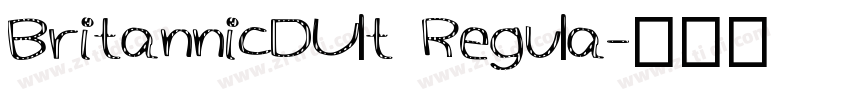 BritannicDUlt Regula字体转换